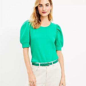 Puff Sleeve Sweatshirt